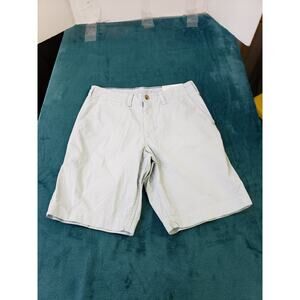 American Eagle Shorts Size 30 Mens Blue Stretch Comfort Preppy Bermuda NWT